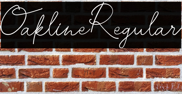OaklineRegular Example 1