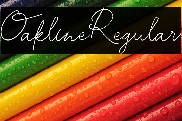 OaklineRegular Example 3