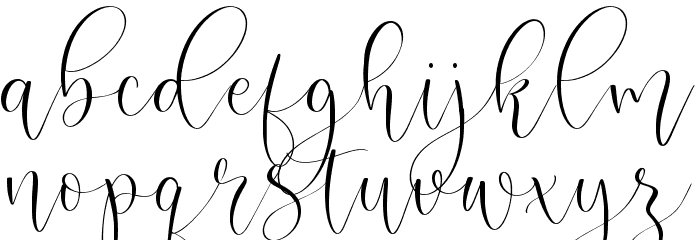 Oakmint Font LOWERCASE