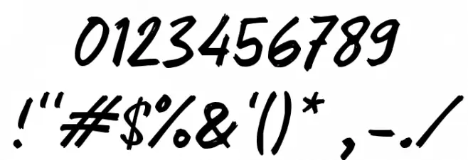 Oaksido Script خط محارف أخرى