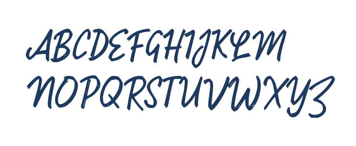 Oaksido Script Uppercase