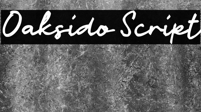 Oaksido Script Example 2