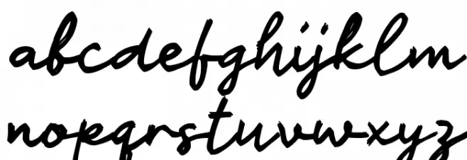 Oaksido Script خط أحرف صغيرة