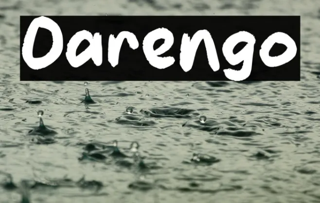 Oarengo Example 1