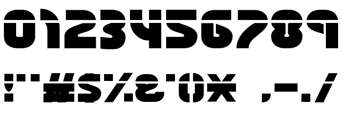 Oasis Font OTHER CHARS