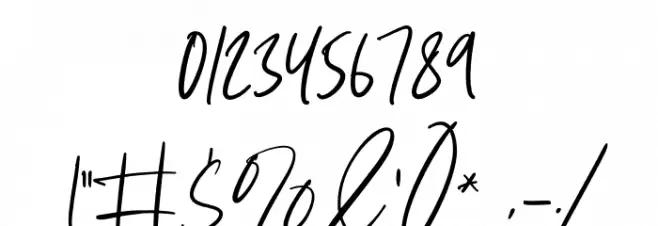 Oastine Schriftart Anderer Schreiben