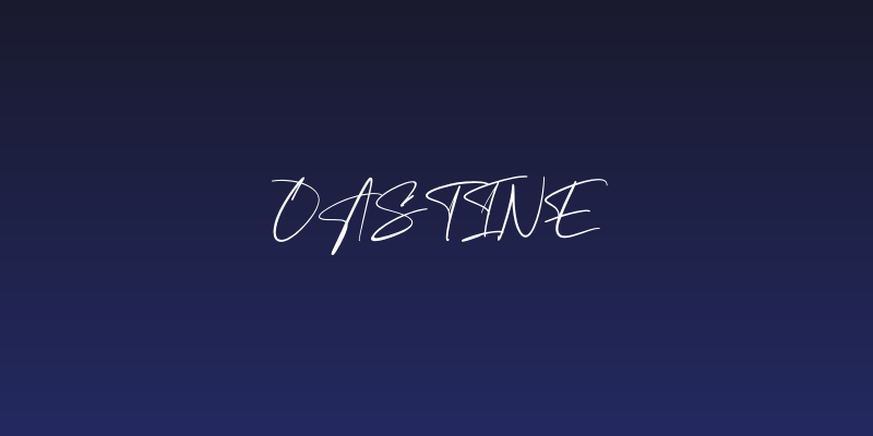 Oastine Social Header