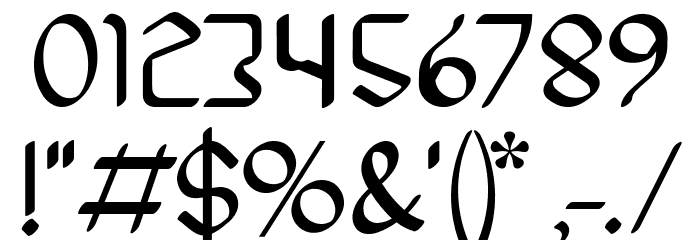 Oathkeeper Font OTHER CHARS
