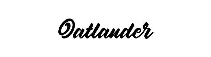 Oatlander  Fuentes Gratis Descargar