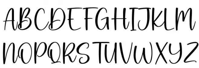 Oatmilk Schriftart Groß