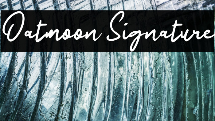 Oatmoon Signature Example 1