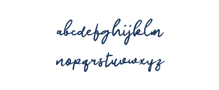 Oatmoon Signature Lowercase