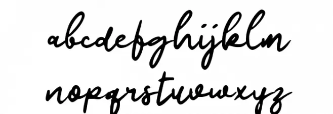 Oatmoon Signature Fonte MINÚSCULAS