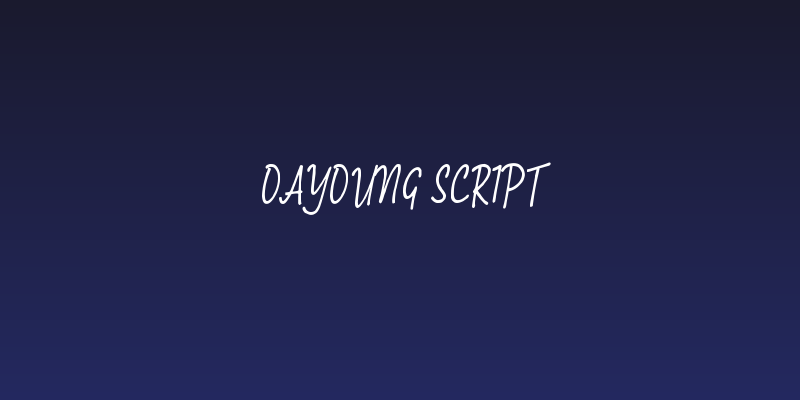 Oayoung Script Social Header