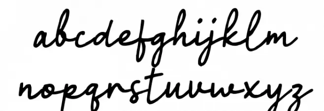 Oayoung Script خط أحرف صغيرة