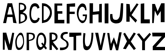 oArbust Font LOWERCASE