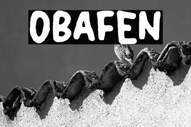 OBAFEN Caratteri examples