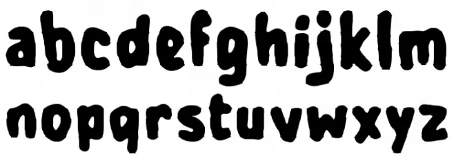 OBAFEN Caratteri MINUSCOLO