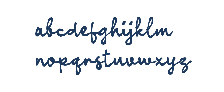 Obage Script Lowercase