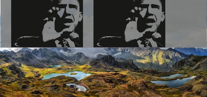 Obamaglyph Font examples