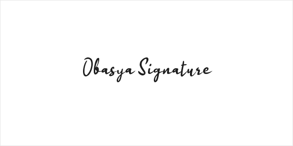 Obasya Signature Logo