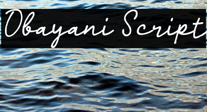 Obayani Script Example 3