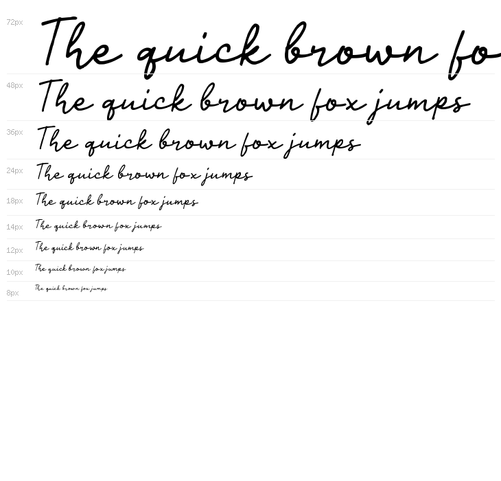 Obayani Script Waterfall