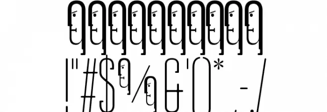 Obcecada-Serif フォント その他の文字