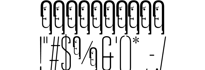Obcecada-Serif Font OTHER CHARS