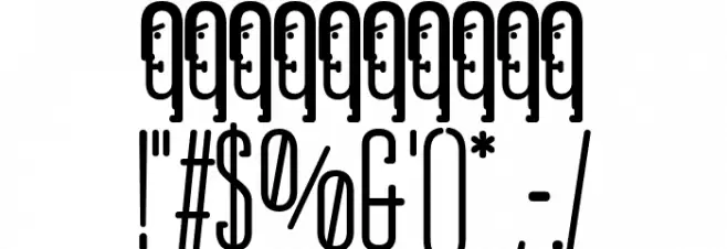 ObcecadaSerif-Bold Font OTHER CHARS