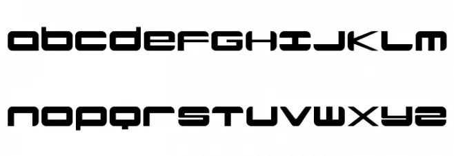ObcessedBomb Font Litere mari