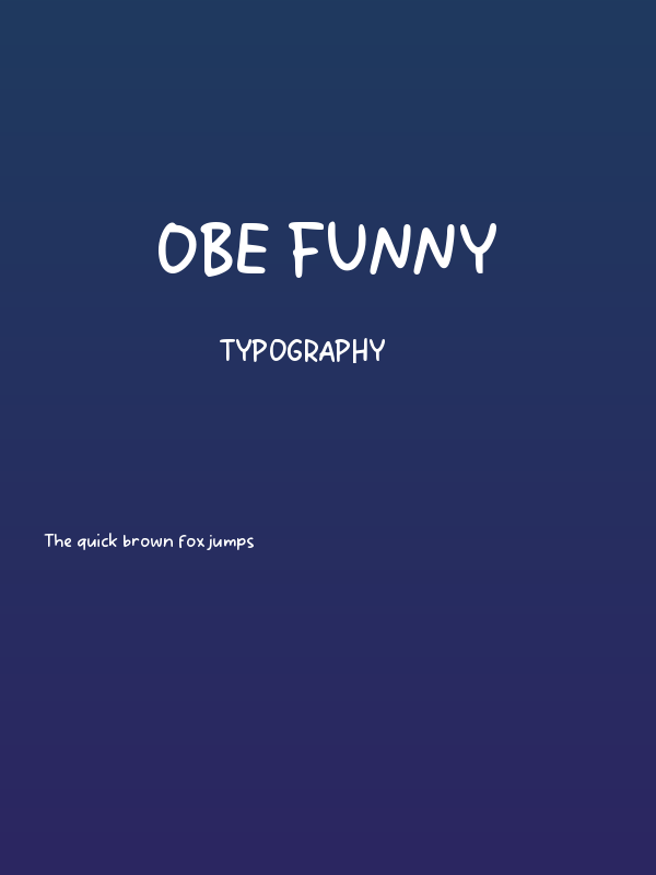Obe Funny Poster