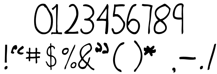 ObelisqueRegular Font OTHER CHARS