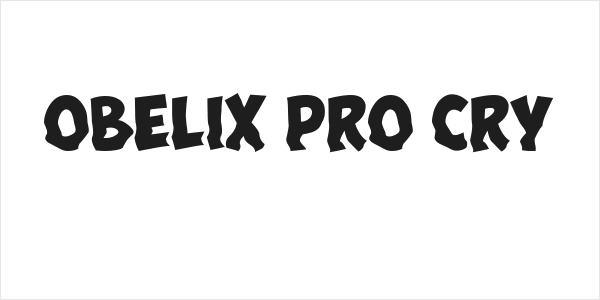 Obelix Pro Cry Logo