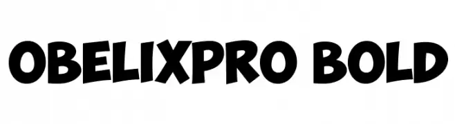 ObelixPro Bold  font caratteri gratis