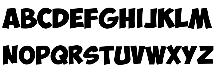 ObelixPro Bold Font LOWERCASE