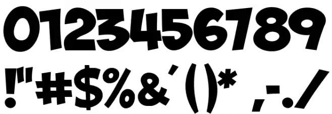 ObelixPro Italic フォント その他の文字