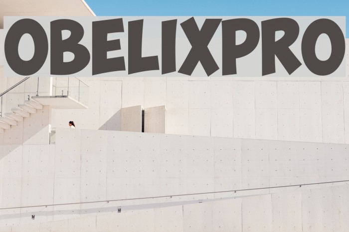 ObelixPro Font examples