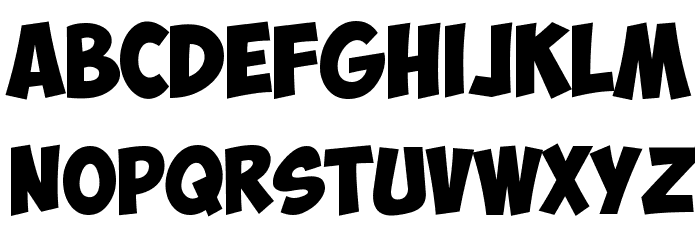 ObelixPro Font LOWERCASE