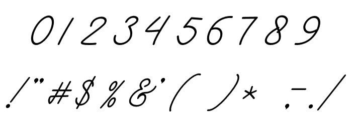 Obellia Script Font OTHER CHARS