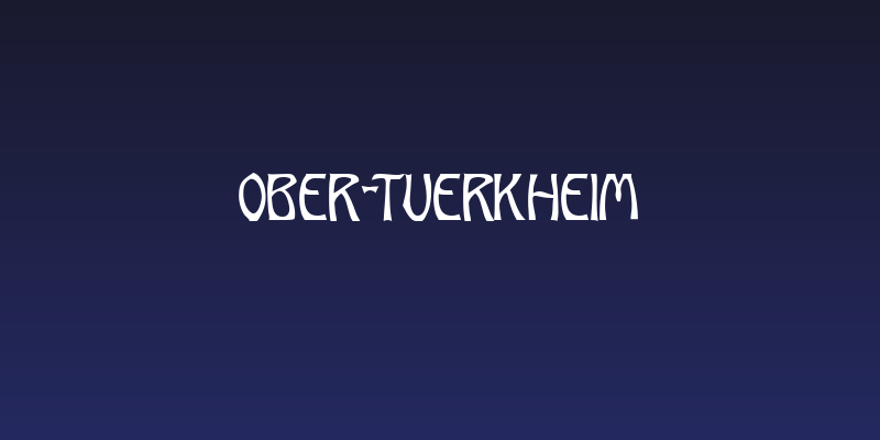 Ober-Tuerkheim Social Header