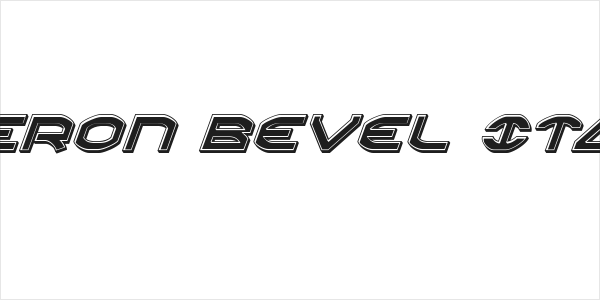 Oberon Bevel Italic Logo