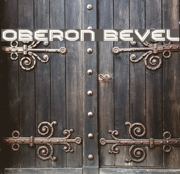 Oberon Bevel Font examples