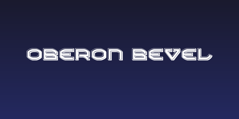 Oberon Bevel Social Header