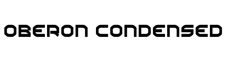 Oberon Condensed  नि: शुल्क फ़ॉन्ट्स डाउनलोड