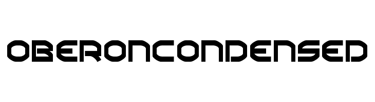 Oberon Condensed  免费字体下载