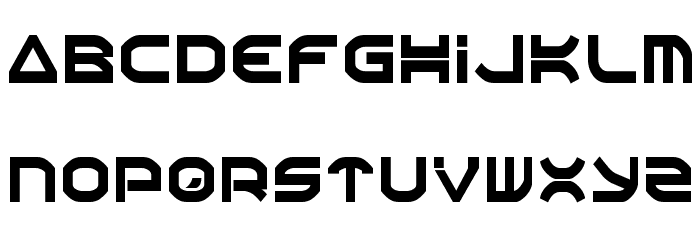 Oberon Condensed Font LOWERCASE