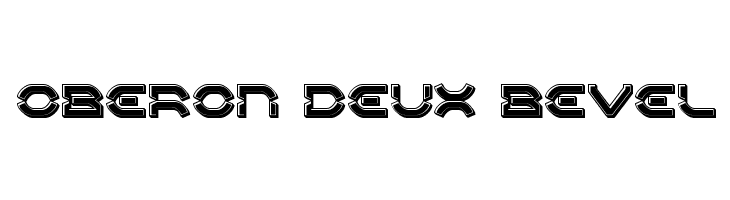 Oberon Deux Bevel  Скачать бесплатные шрифты