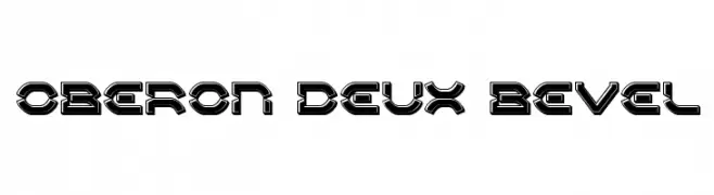 Oberon Deux Bevel  Скачать бесплатные шрифты