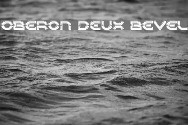 Oberon Deux Bevel Font examples